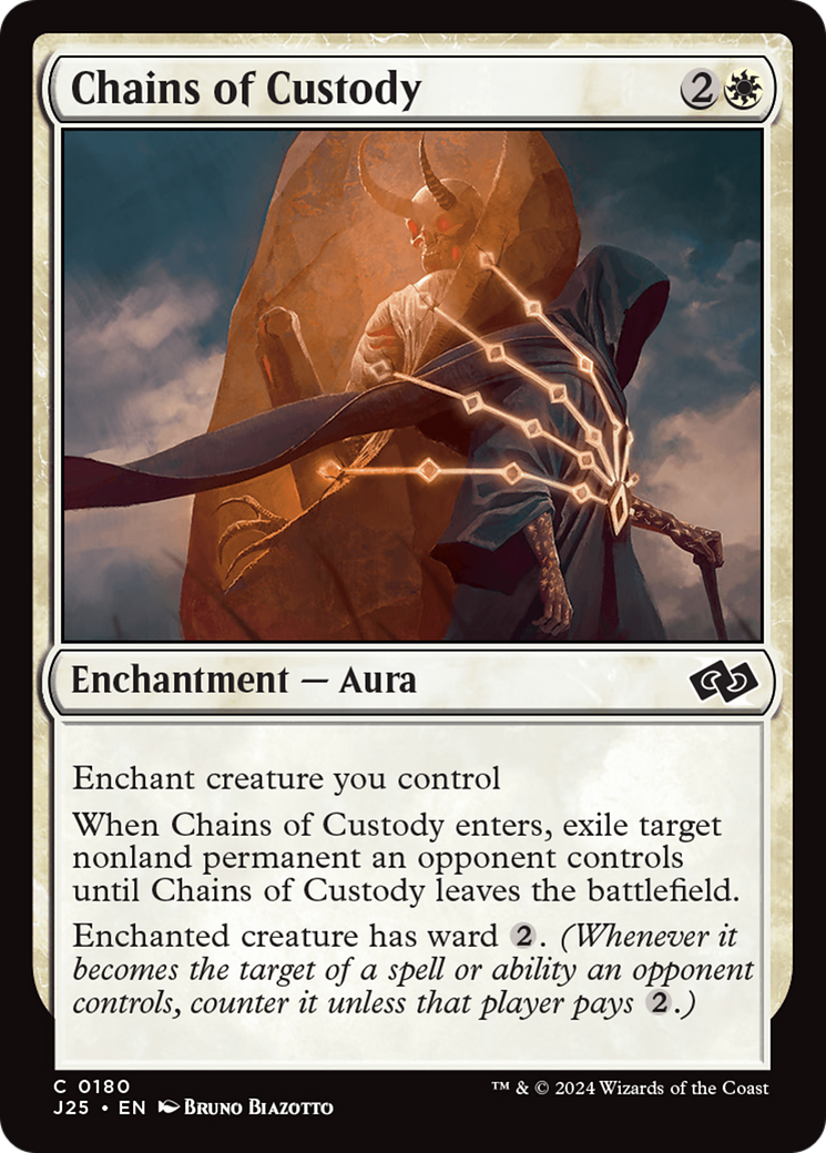 {C} Chains of Custody [Foundations Jumpstart][J25 180]