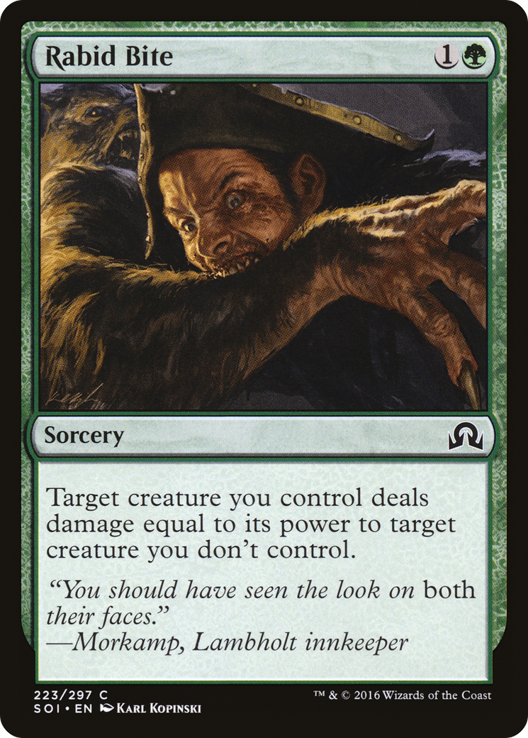 {C} Rabid Bite [Shadows over Innistrad][SOI 223] - Misty Mountain Games