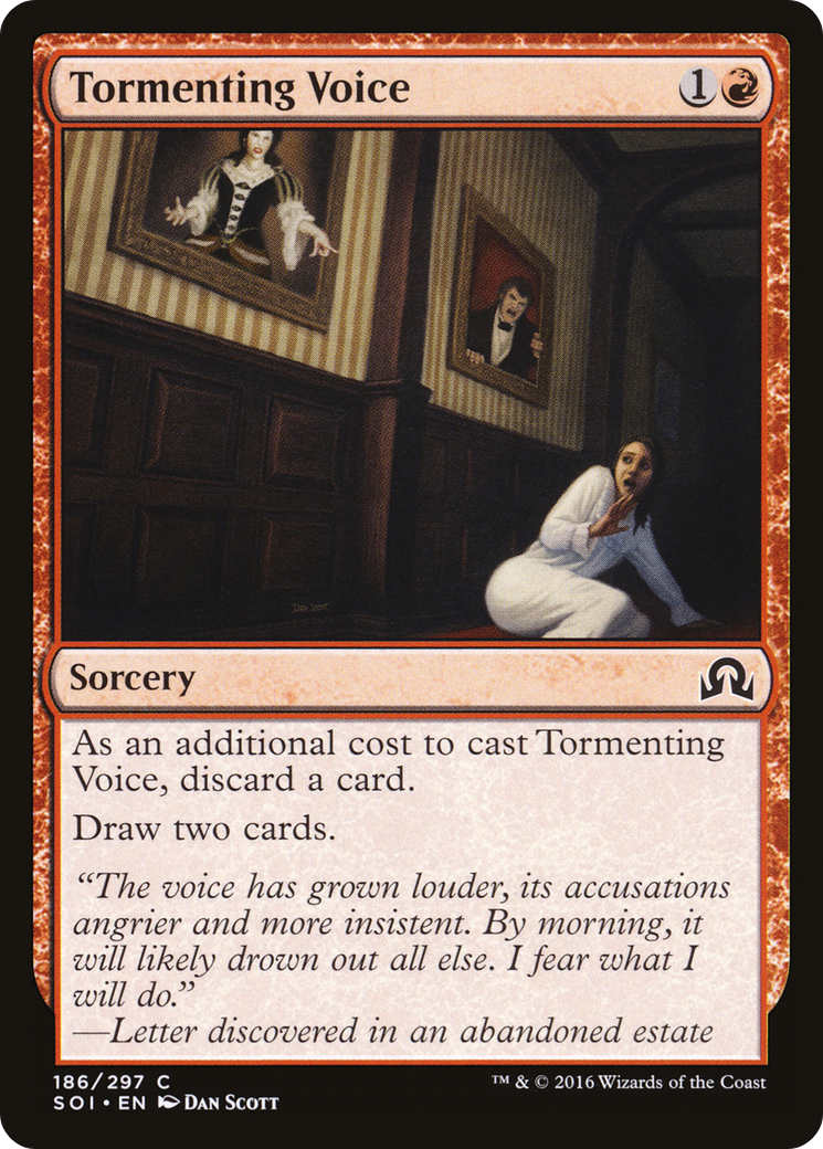 {C} Tormenting Voice [Shadows over Innistrad][SOI 186] - Misty Mountain Games