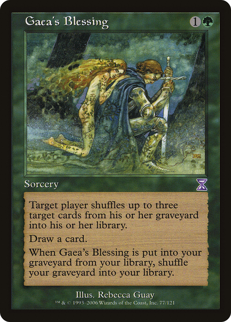 {R} Gaea's Blessing [Time Spiral Timeshifted][TSB 077] - Misty Mountain Games