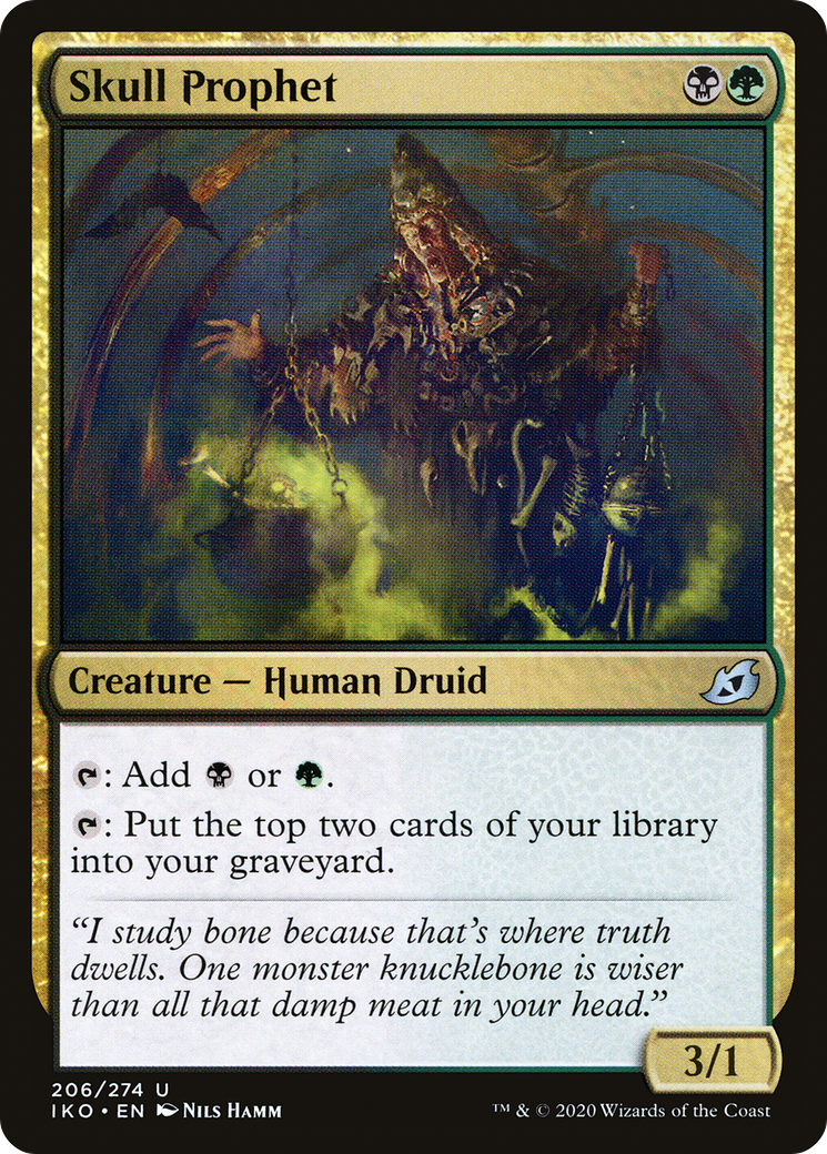 {C} Skull Prophet [Ikoria: Lair of Behemoths][IKO 206]