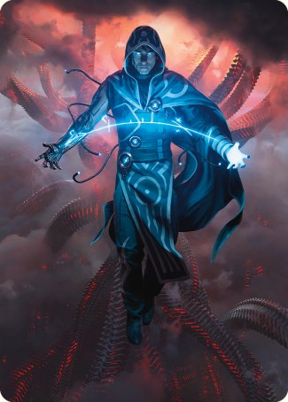 {A} Jace, the Perfected Mind Art Card [Phyrexia: All Will Be One Art Series][AONE 015]