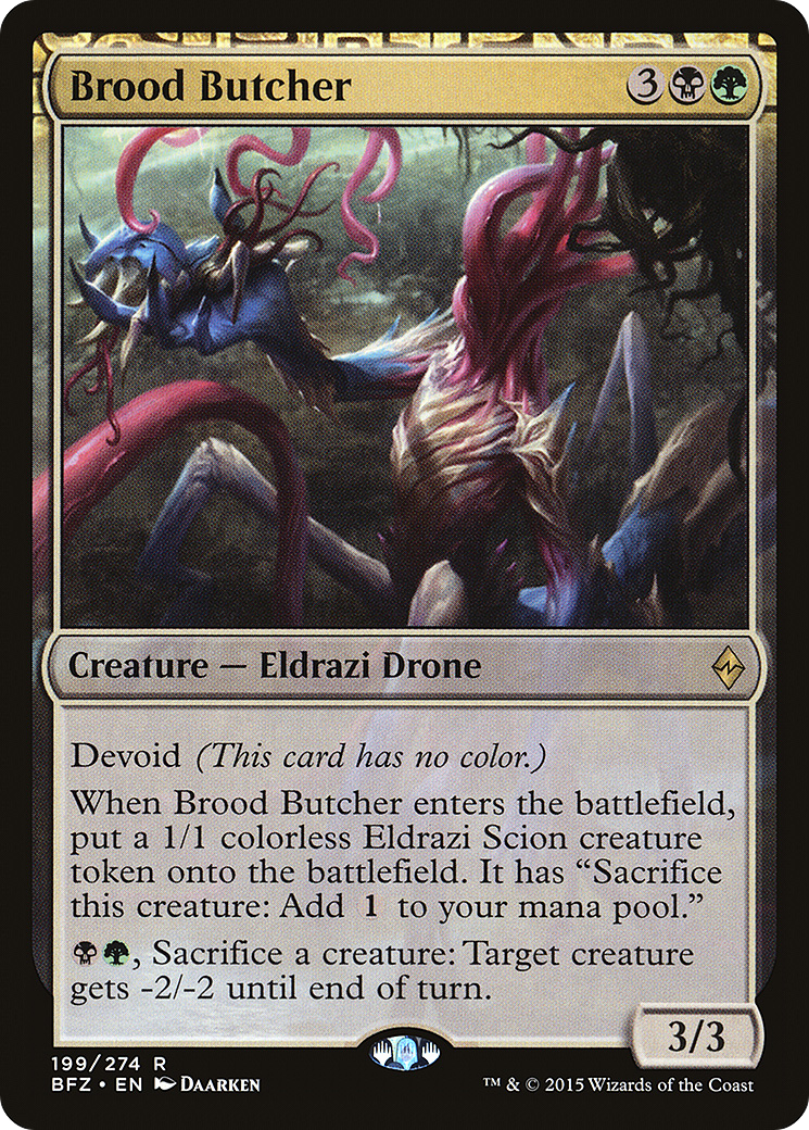 {R} Brood Butcher [Battle for Zendikar][BFZ 199]