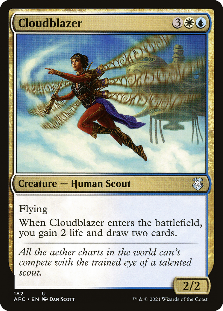 {C} Cloudblazer [Dungeons & Dragons: Adventures in the Forgotten Realms Commander][AFC 182]