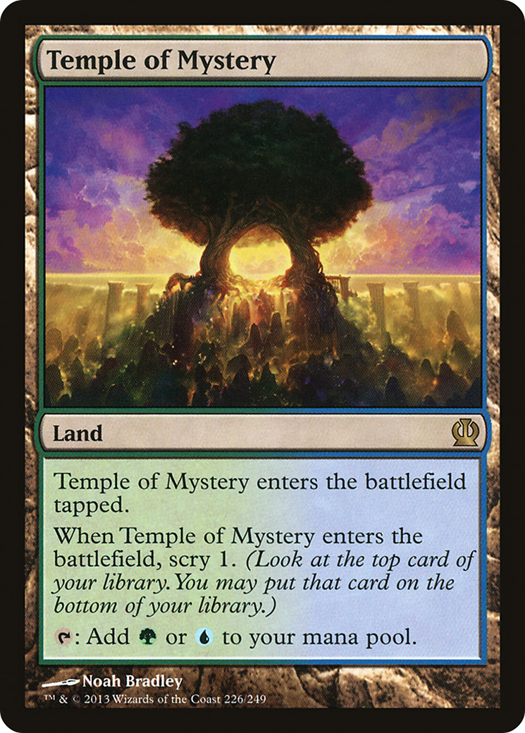 {R} Temple of Mystery [Theros][THS 226]