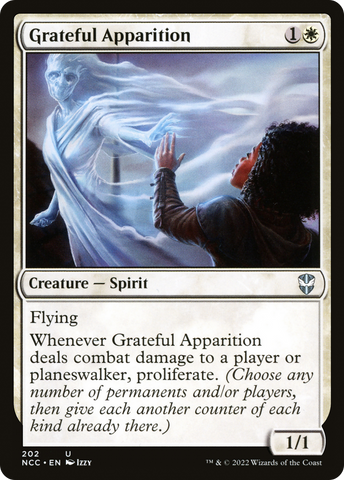 {C} Grateful Apparition [Streets of New Capenna Commander][NCC 202]