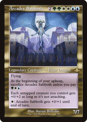 {R} Arcades Sabboth (Retro) [Dominaria Remastered][DMR 355]