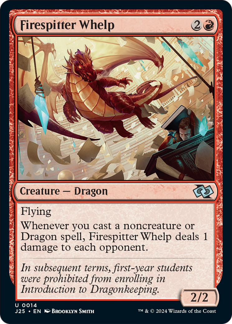 {C} Firespitter Whelp [Foundations Jumpstart][J25 014]