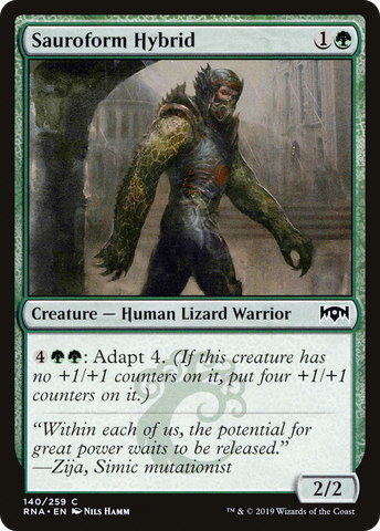 {C} Sauroform Hybrid [Ravnica Allegiance][RNA 140]