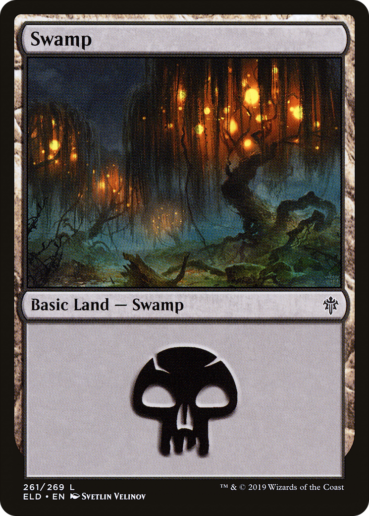 {B}[ELD 261] Swamp (261) [Throne of Eldraine]