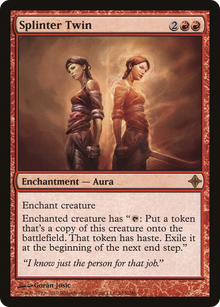 {R} Splinter Twin [Rise of the Eldrazi][ROE 165] - Misty Mountain Games