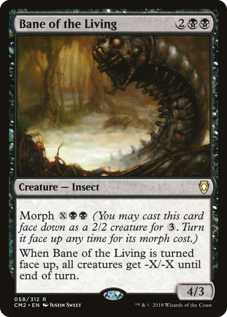 {R} Bane of the Living [Commander Anthology Volume II][CM2 058] - Misty Mountain Games