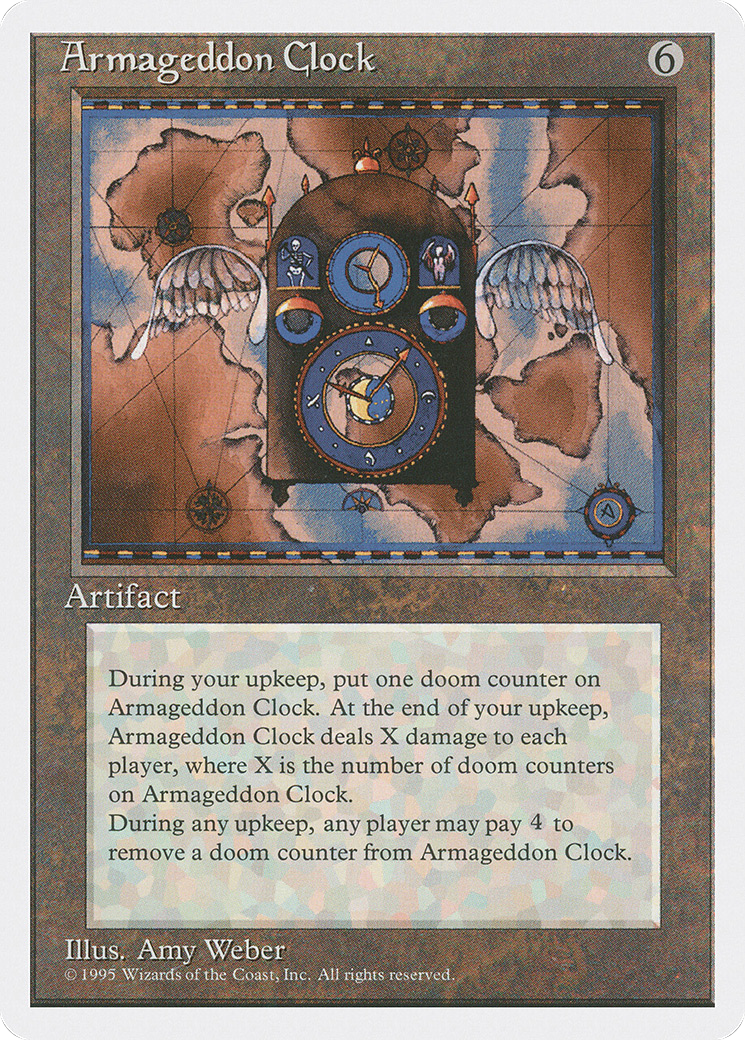 {R} Armageddon Clock [Fourth Edition][4ED 295] - Misty Mountain Games