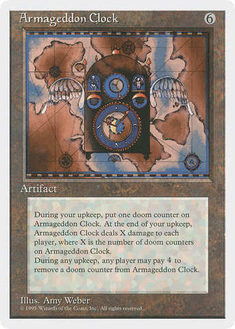 {R} Armageddon Clock [Fourth Edition][4ED 295]