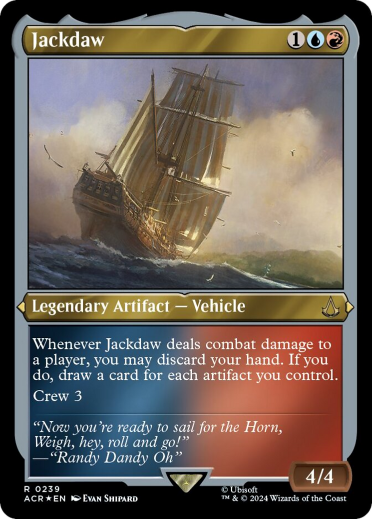 {R} Jackdaw (Foil Etched) [Assassin's Creed][ACR 239]