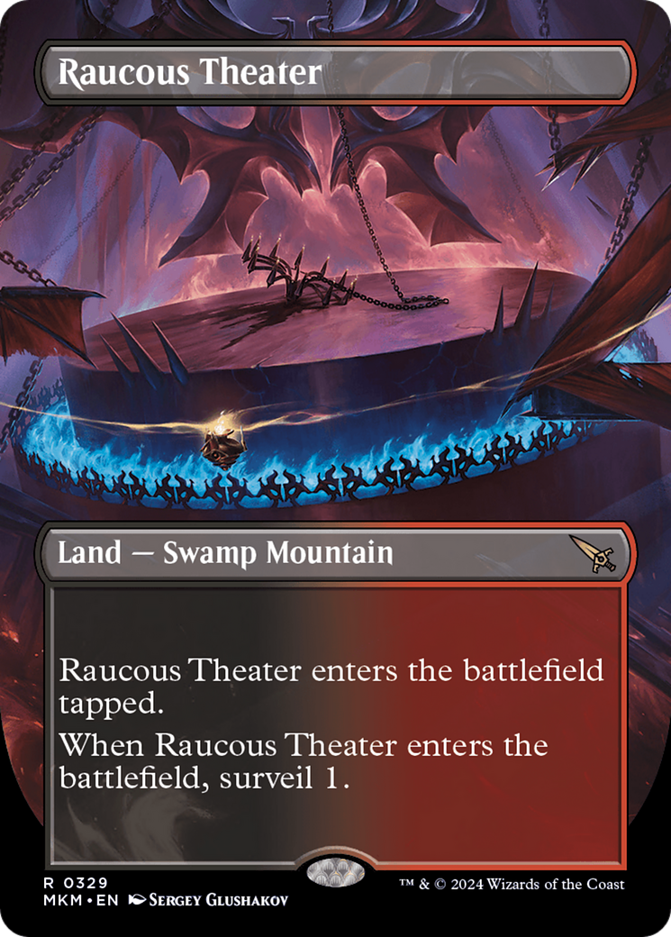 {@R} Raucous Theater (Borderless) [Murders at Karlov Manor][MKM 329]