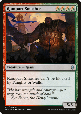 {C} Rampart Smasher [Throne of Eldraine][ELD 213]