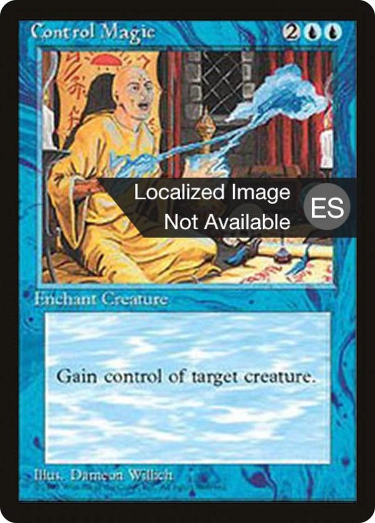 {F} Control Magic [Fourth Edition (Foreign Black Border)][FBB 4ED 064]