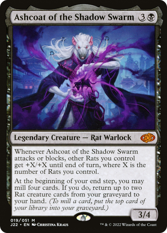 {R} Ashcoat of the Shadow Swarm [Jumpstart 2022][J22 019]