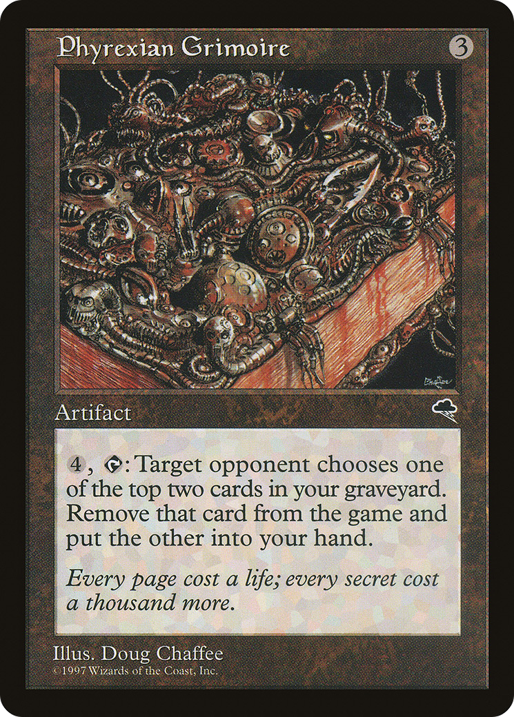 {R} Phyrexian Grimoire [Tempest][TMP 301]