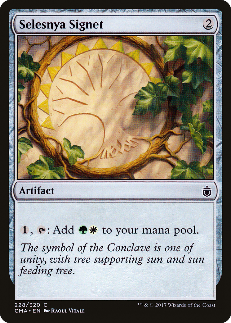 {C} Selesnya Signet [Commander Anthology][CMA 228] - Misty Mountain Games