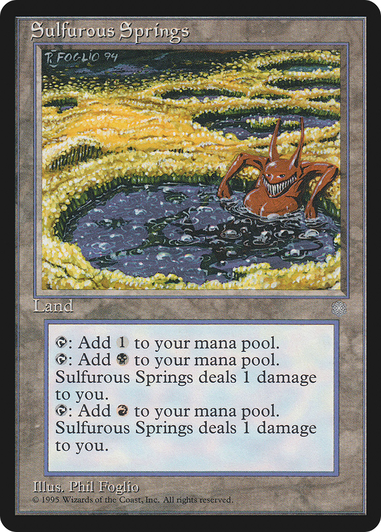 {R} Sulfurous Springs [Ice Age][ICE 360] - Misty Mountain Games