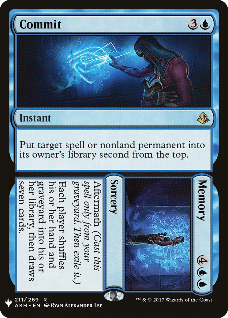 Commit // Memory [LIST AKH-211]