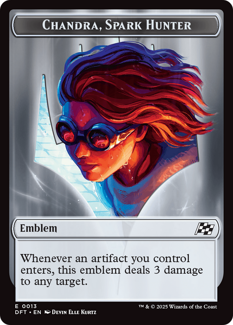 {@R} Chandra, Spark Hunter [Aetherdrift Promos][PP DFT 116]