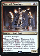 {R} Venerable Warsinger [Strixhaven: School of Mages Prerelease Promos][PR STX 246]