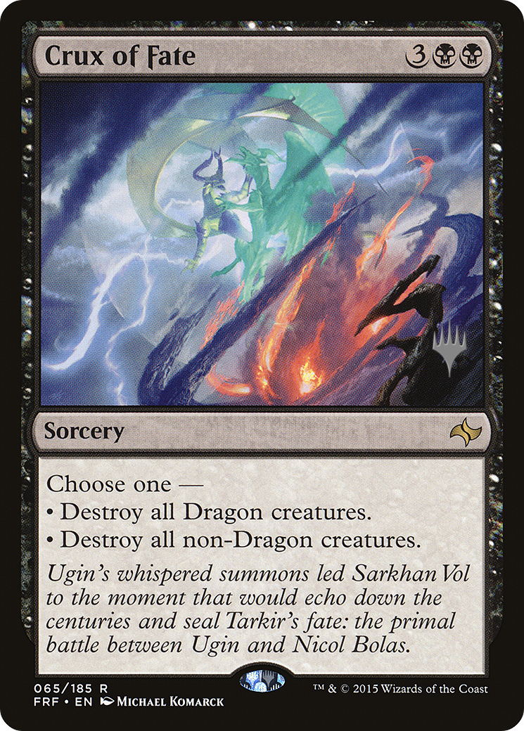 {R} Crux of Fate (Promo Pack) [Fate Reforged Promos][PP FRF 065]