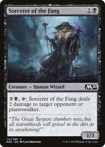 {C} Sorcerer of the Fang [Core Set 2020][M20 114]