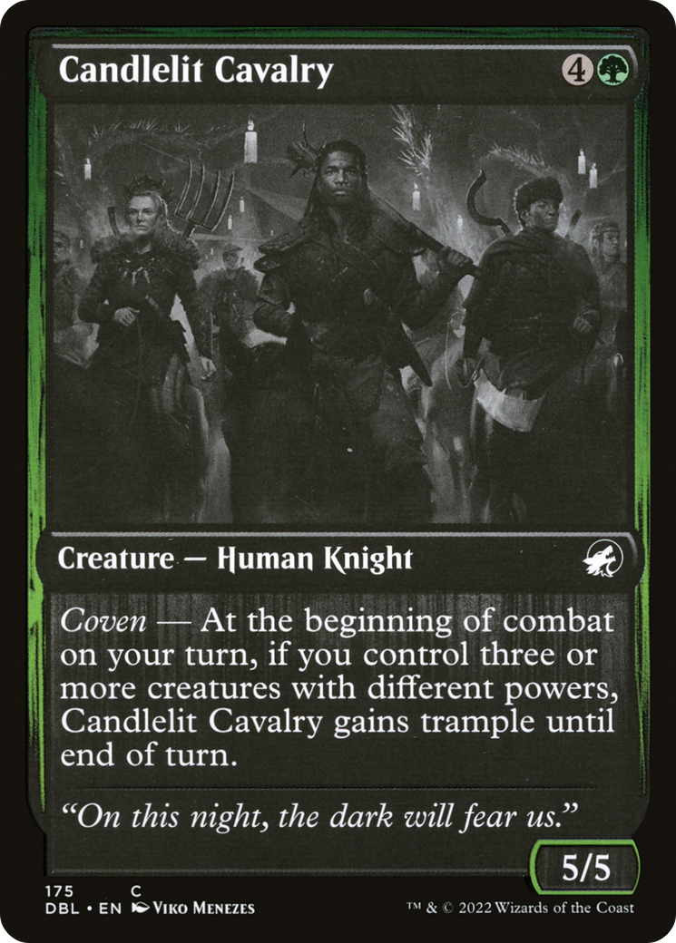 {C} Candlelit Cavalry [Innistrad: Double Feature][DBL 175]