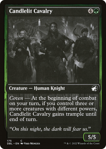 {C} Candlelit Cavalry [Innistrad: Double Feature][DBL 175]