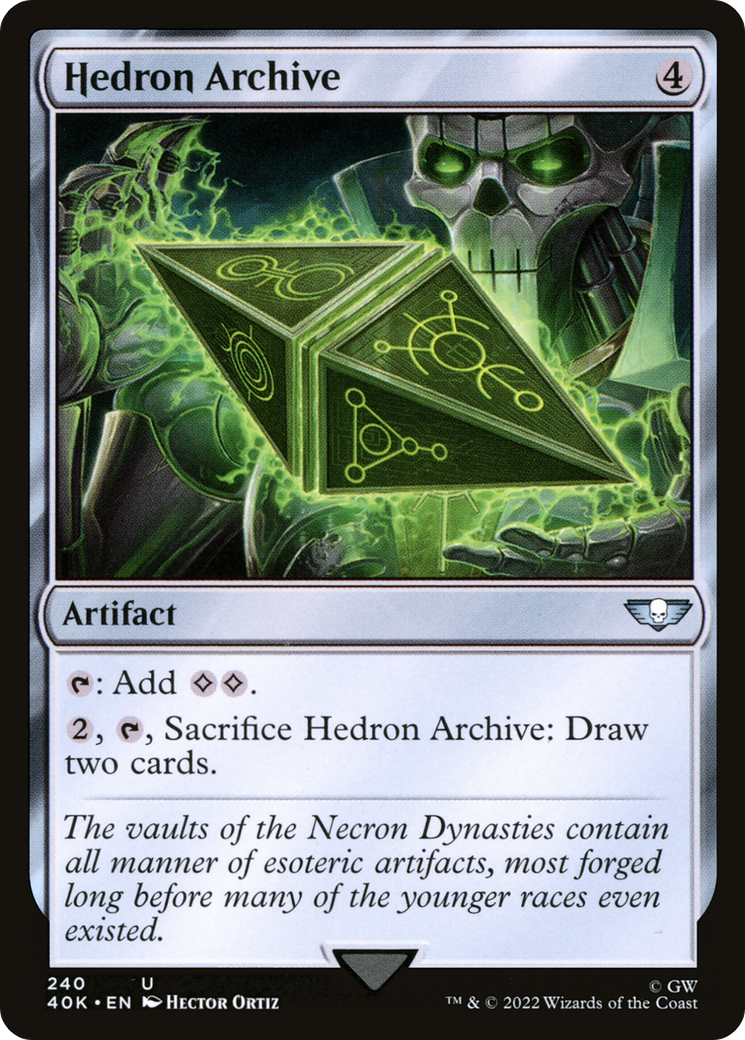 {C} Hedron Archive [Universes Beyond: Warhammer 40,000][40K 240]