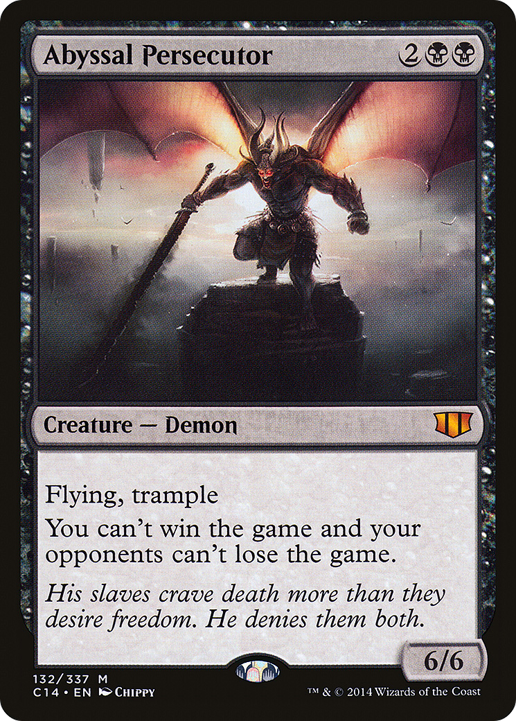 {R} Abyssal Persecutor [Commander 2014][C14 132]