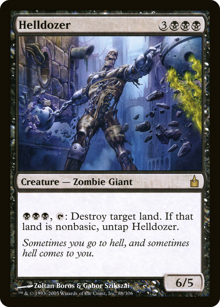 {R} Helldozer [Ravnica: City of Guilds][RAV 088] - Misty Mountain Games