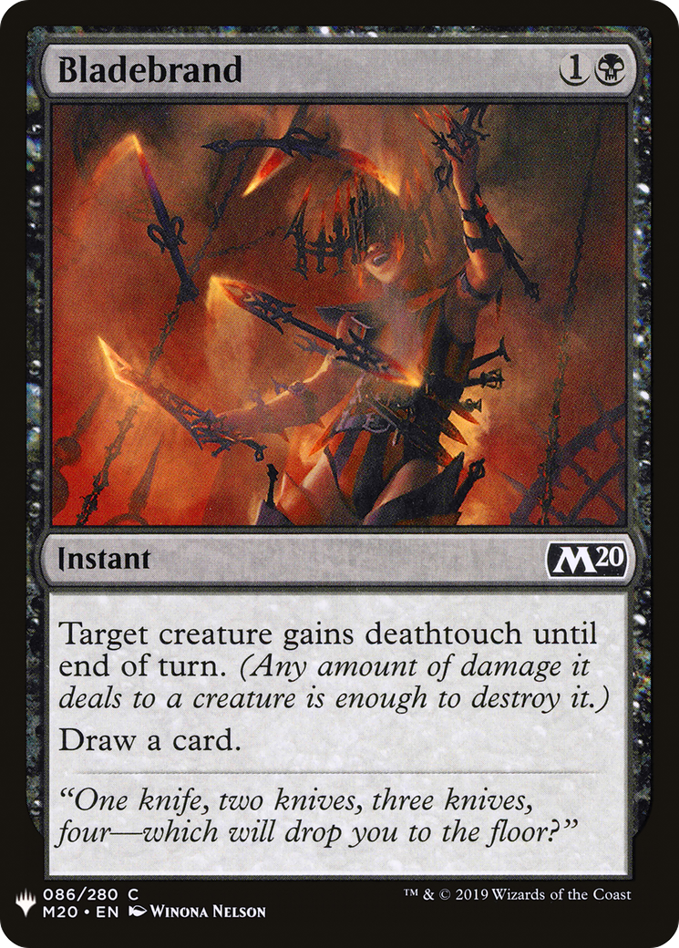 {C} Bladebrand [Mystery Booster][LS M20 086]