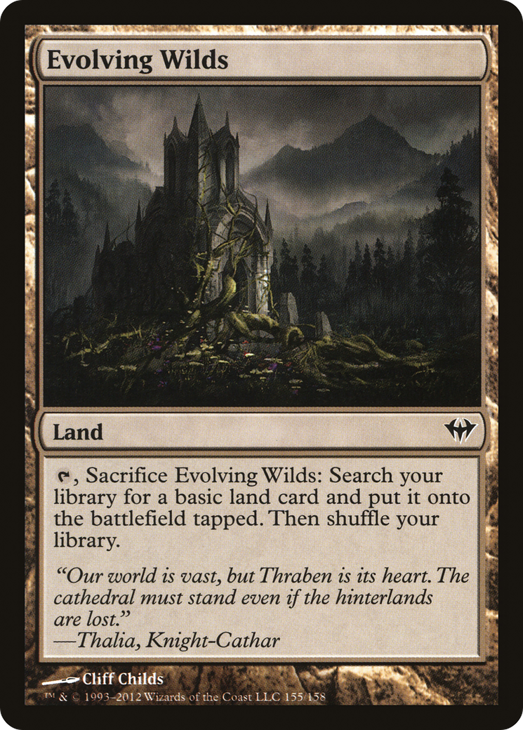 {C} Evolving Wilds [Dark Ascension][DKA 155]