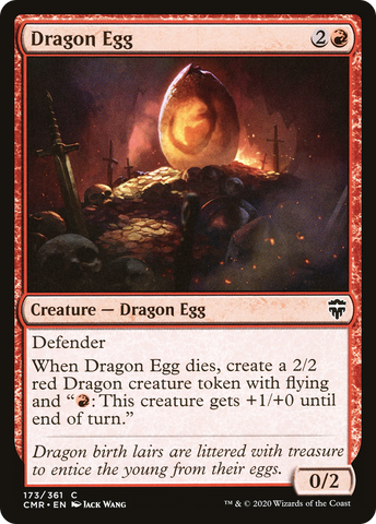{C} Dragon Egg [Commander Legends][CMR 173]
