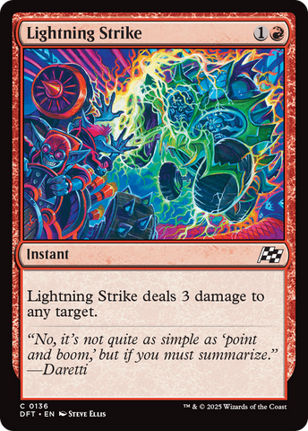 {@C} Lightning Strike [Aetherdrift][DFT 136]
