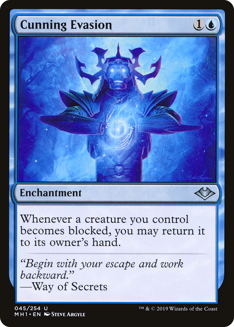 {C} Cunning Evasion [Modern Horizons][MH1 045]