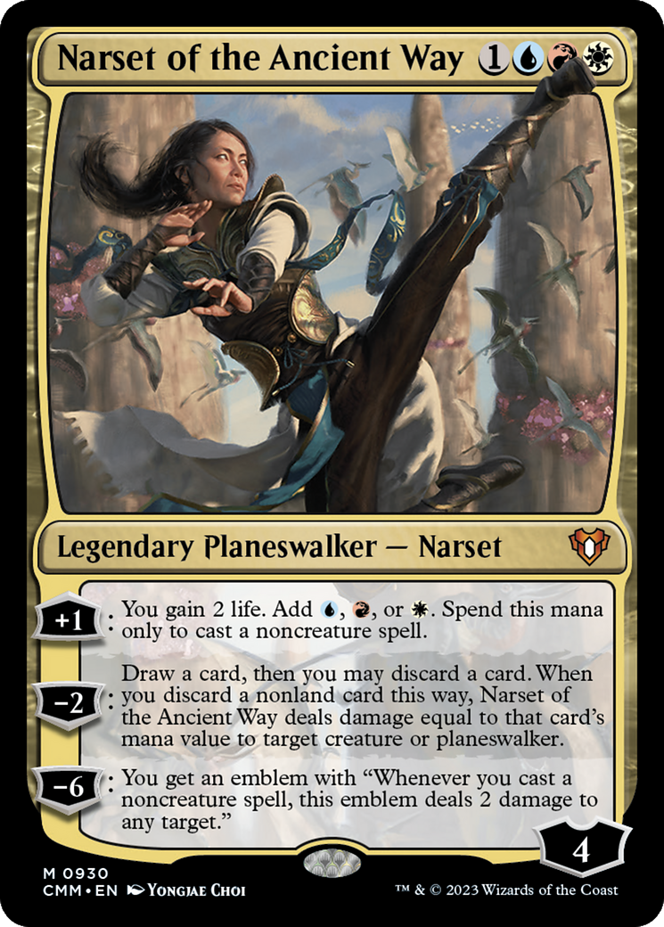 {R} Narset of the Ancient Way [Commander Masters][CMM 930]