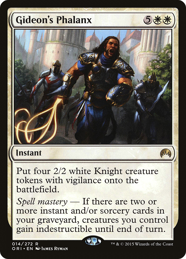 {R} Gideon's Phalanx [Magic Origins][ORI 014] - Misty Mountain Games