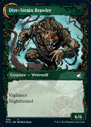 {C} Tireless Hauler // Dire-Strain Brawler (Showcase Equinox) [Innistrad: Midnight Hunt][MID 305]