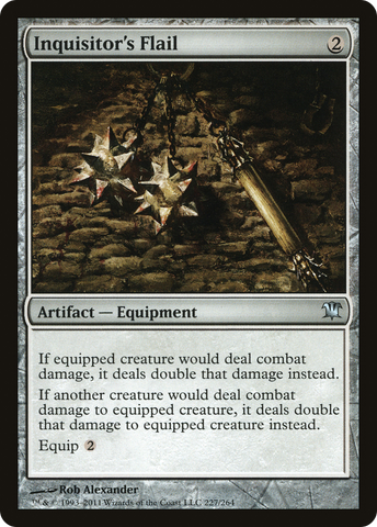 {C} Inquisitor's Flail [Innistrad][ISD 227]