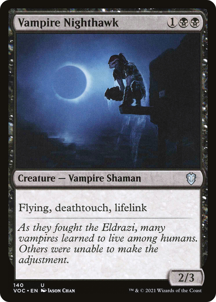 {C} Vampire Nighthawk [Innistrad: Crimson Vow Commander][VOC 140]