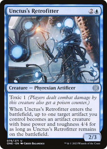 {C} Unctus's Retrofitter [Phyrexia: All Will Be One][ONE 076]