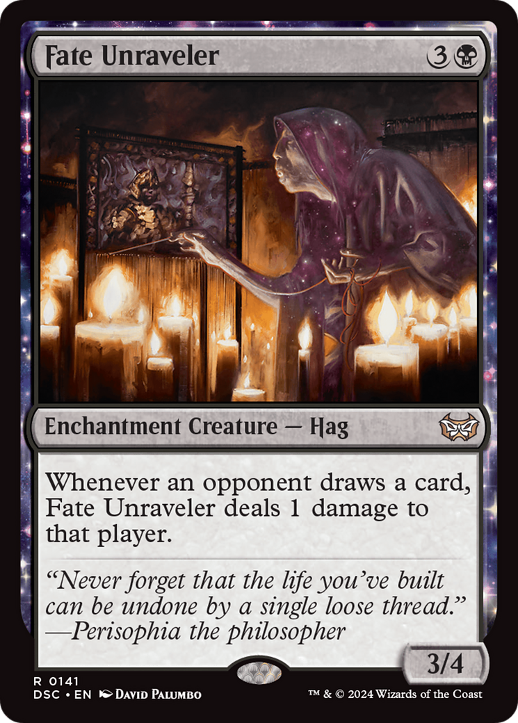{R} Fate Unraveler [Duskmourn: House of Horror Commander][DSC 141]