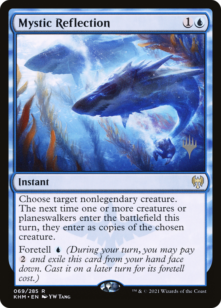 {R} Mystic Reflection (Promo Pack) [Kaldheim Promos][PP KHM 069]