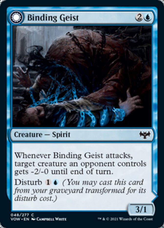 {C} Binding Geist // Spectral Binding [Innistrad: Crimson Vow][VOW 048]